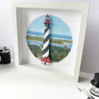 St Augustine Lighthouse - Illustration by Jonathan Chapman