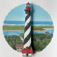 St Augustine Lighthouse - Illustration by Jonathan Chapman