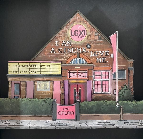 the Lexi Cinema - Illustration by Jonathan Chapman