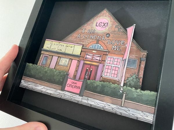 the Lexi Cinema - Illustration by Jonathan Chapman