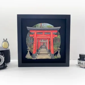 Fushimi Inari Taisha - Illustration by Jonathan Chapman