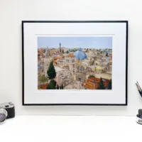 Church of the Holy Sepulchre Jerusalem Limited Edition Print - Illustration by Jonathan Chapman