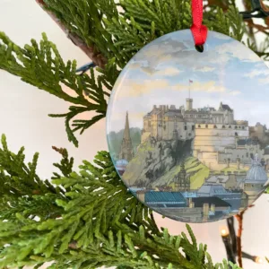 Edinburgh Castle Decoration - Illustration by Jonathan Chapman