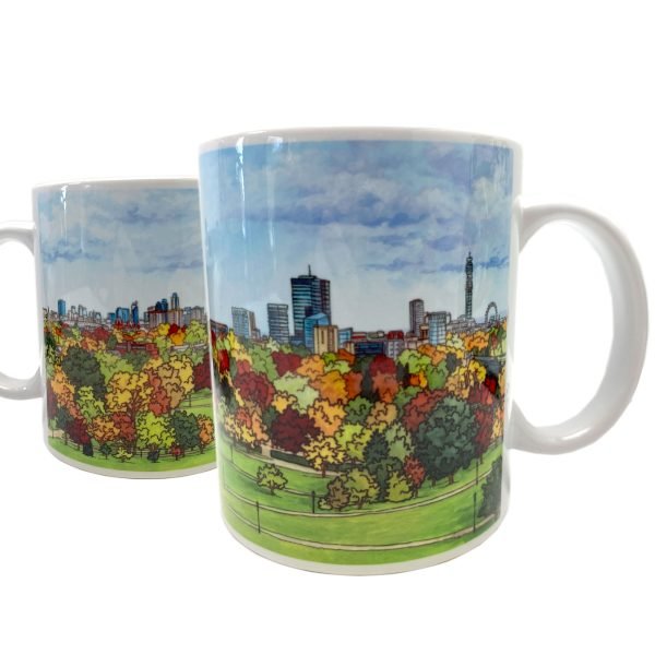 Primrose Hill Coffee Mug - Illustration by Jonathan Chapman