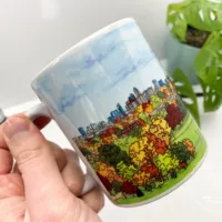 Primrose Hill Coffee Mug - Illustration by Jonathan Chapman