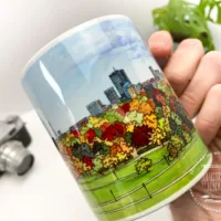 Primrose Hill Coffee Mug - Illustration by Jonathan Chapman