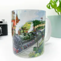 Ropley Station Coffee Mug Design