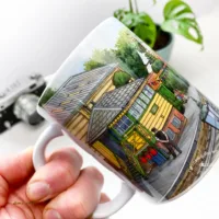 Ropley Station Coffee Mug Design