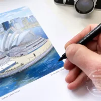 Sydney Opera House Limited Edition Print - Illustration by jonathan