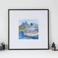 Sydney Opera House Limited Edition Print - Illustration by jonathan