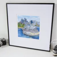 Sydney Opera House Limited Edition Print - Illustration by jonathan