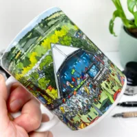 Pyramid Stage Glastonbury Coffee Mug