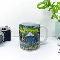 Pyramid Stage Glastonbury Coffee Mug