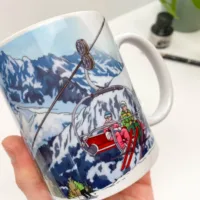 Ski Slopes Coffee Mug