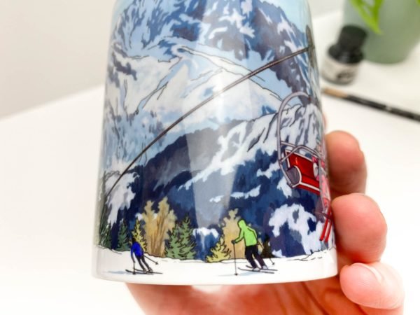 Ski Slopes Coffee Mug