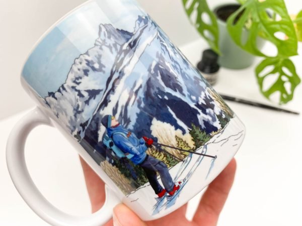 Ski Slopes Coffee Mug