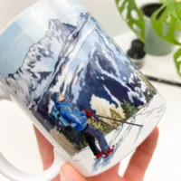 Ski Slopes Coffee Mug