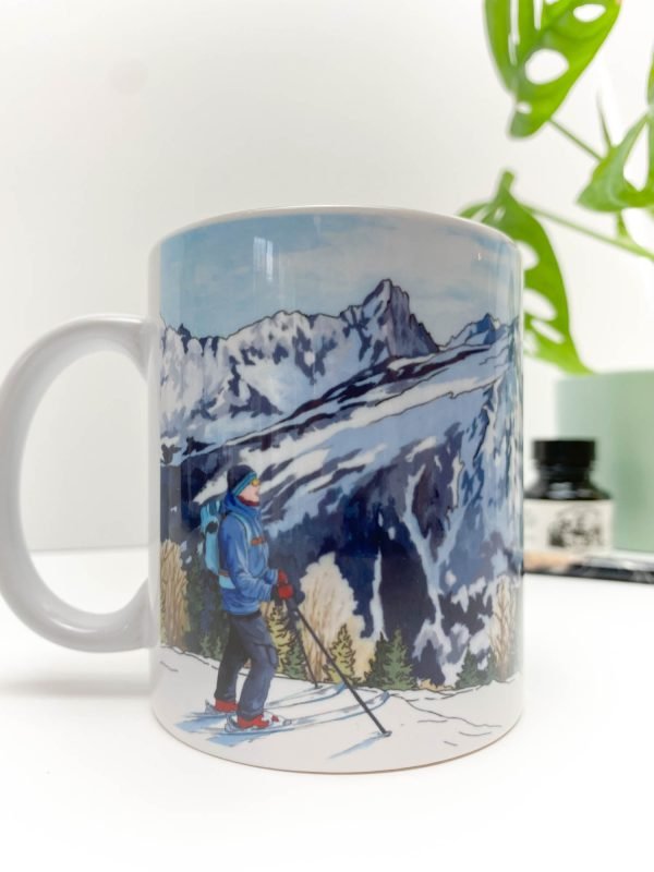 Ski Slopes Coffee Mug