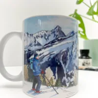 Ski Slopes Coffee Mug