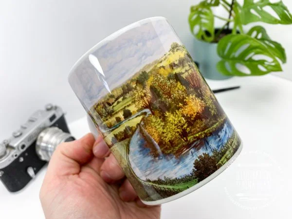 St Catherines Hill From Hockley Viaduct Coffee Mug