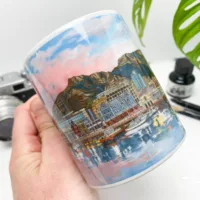 V&A Waterfront Cape Town Coffee Mug (VAWCM700) - Illustration by Jonathan Chapman