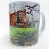 Snowdrops at Mottisfont Abbey Coffee Mug - Illustration by Jonathan Chapman