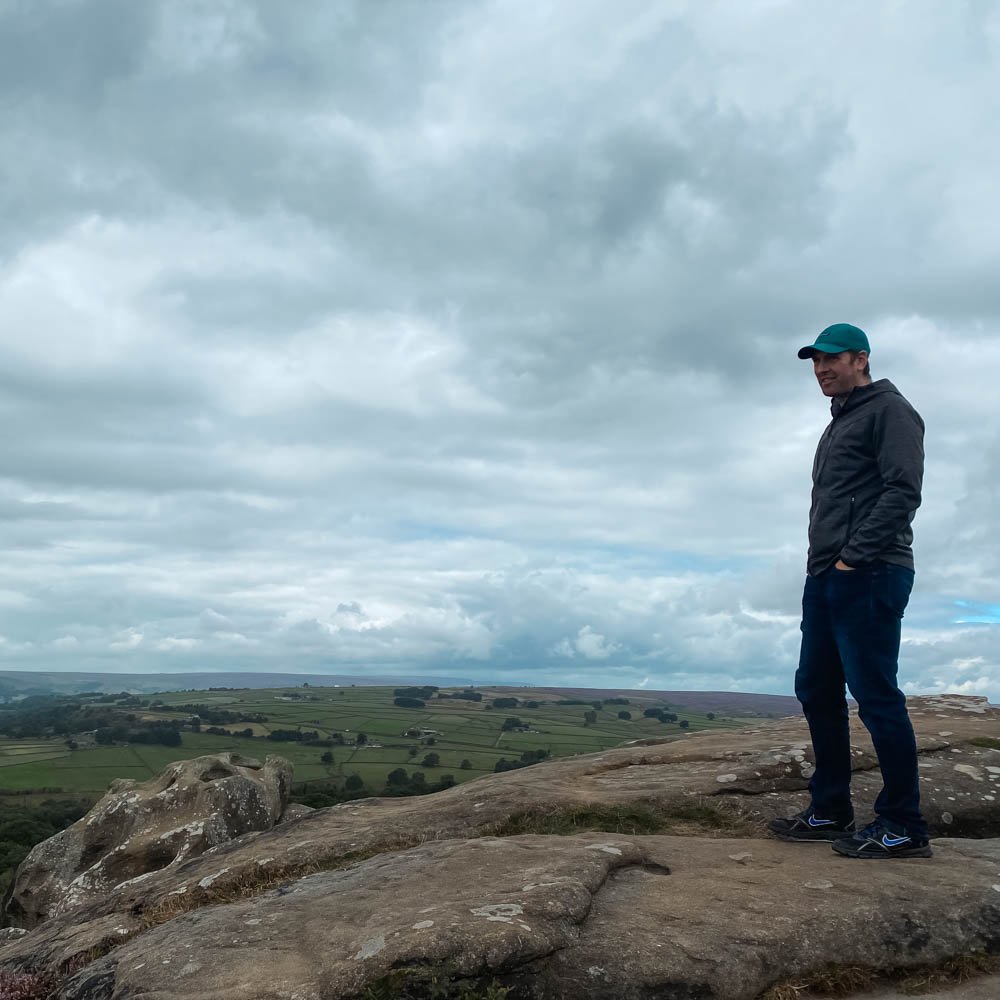 North Yorkshire, Jonathan on the Rocks! taken by Nicky Chapman