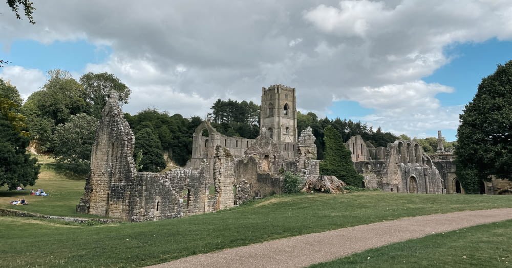 North Yorkshire, Fountains Abbey taken by Jonathan Chapman