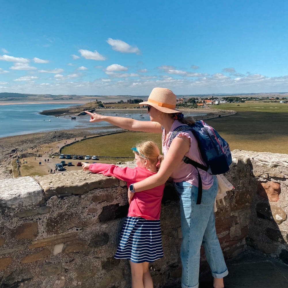 Northumberland Coast, View from Lindisfarne Castle taken by Jonathan Chapman