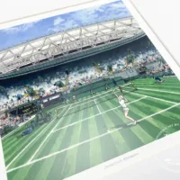 Centre Court Wimbledon - Illustration by Jonathan Chapman