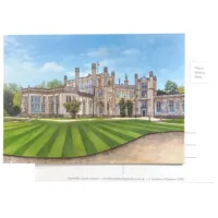 Highcliffe Castle Postcard - Illustration by Jonathan