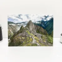 Machu Picchu Postcard - Illustration by Jonathan Chapman